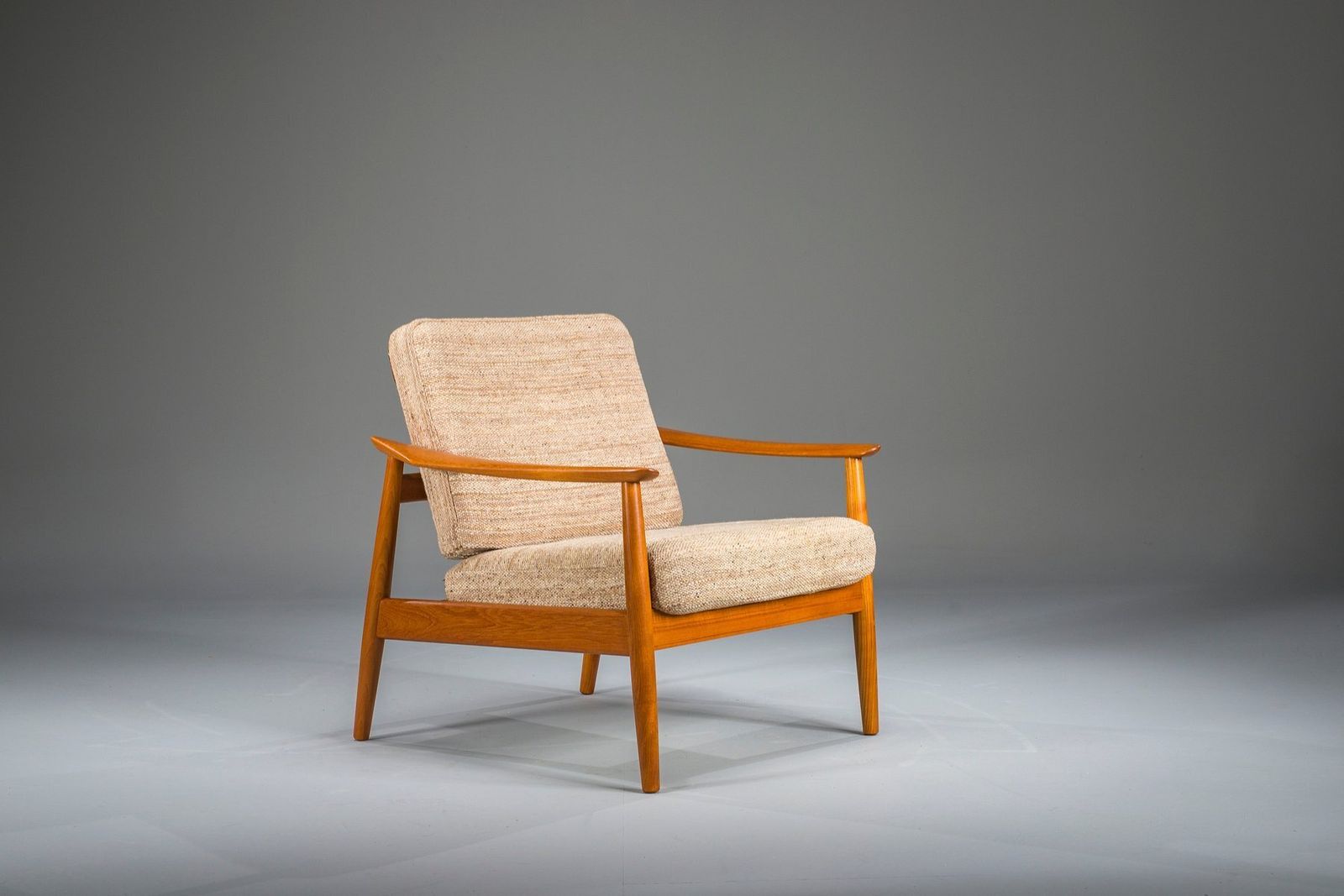 Furniture Danish Modern Seating Set In Teak By Arne Vodder For France & Søn, 1960s, Set Of 3 photo