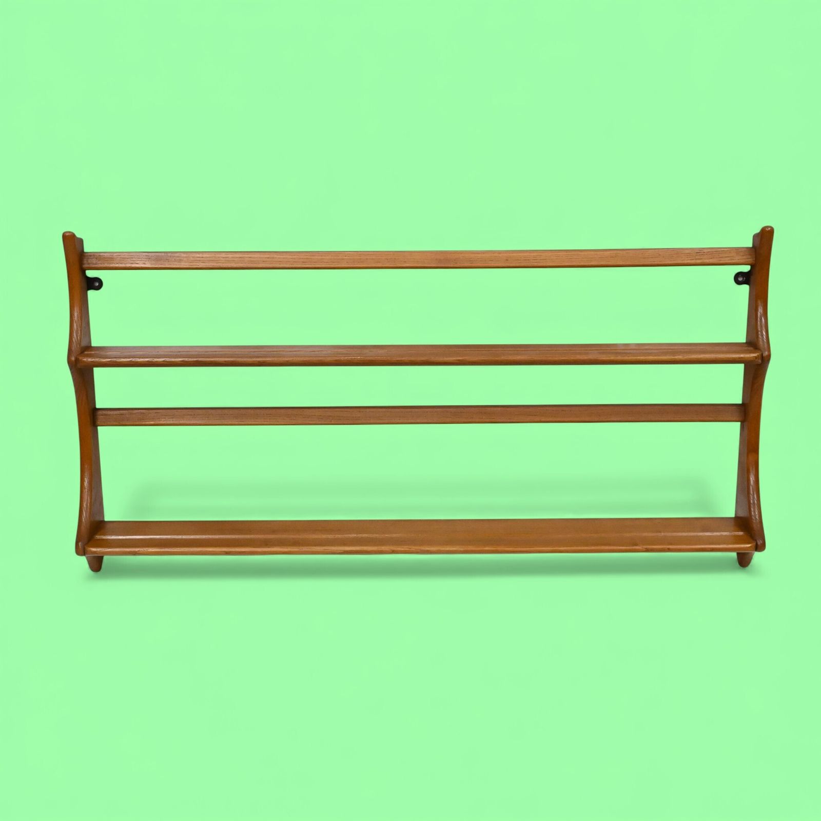 Ercol Hanging Plate Rack Model 268 Golden Dawn With Fixings Free* Uk Delivery photo buy