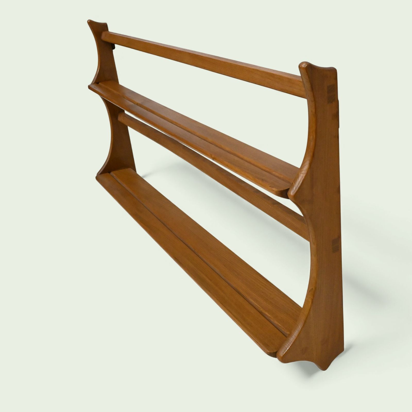 Ercol Hanging Plate Rack Model 268 Light Finish With Fixings Free* Uk Delivery photo vinterior