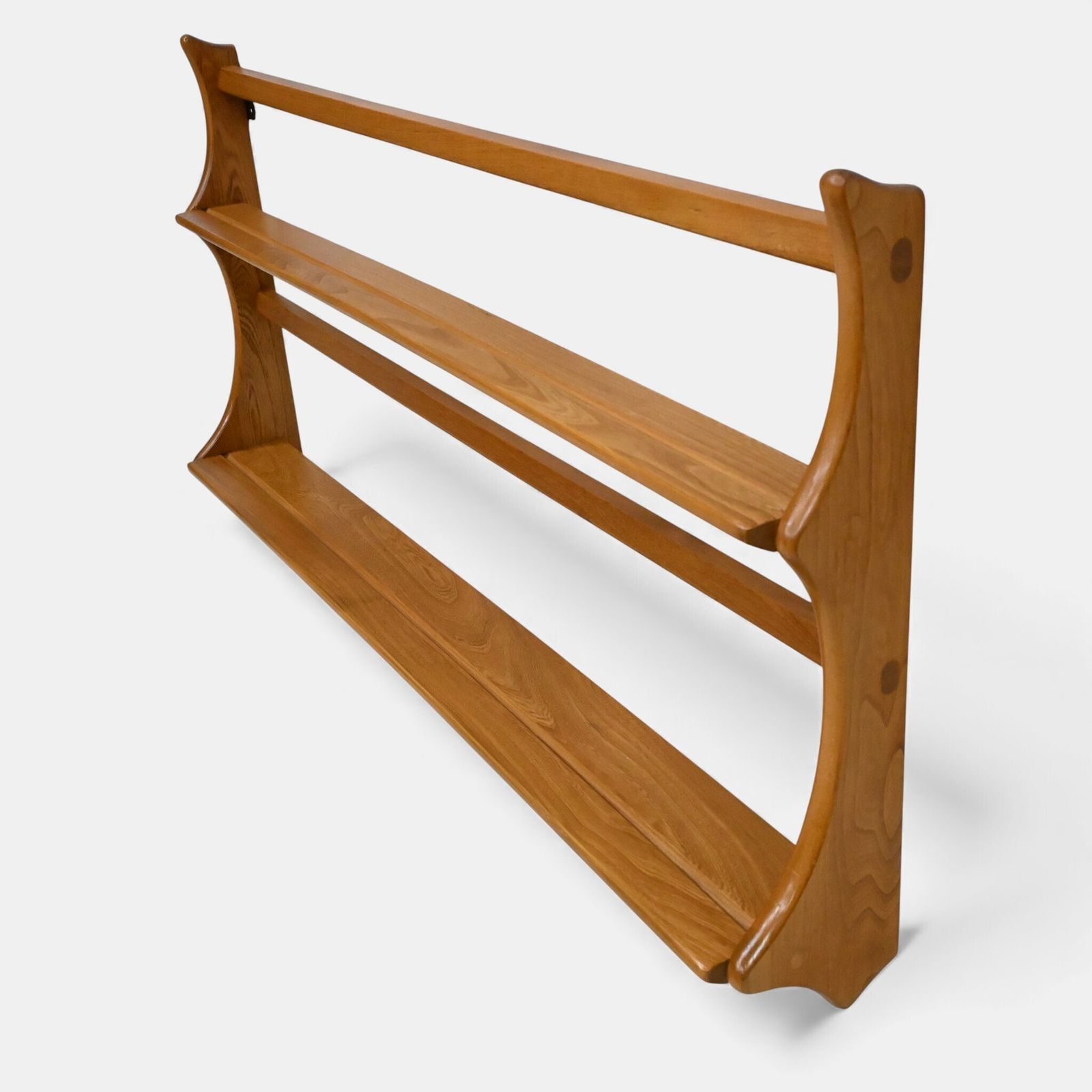 Ercol Hanging Plate Rack Model 268 Light Finish With Fixings Free Uk Delivery photo 207.0