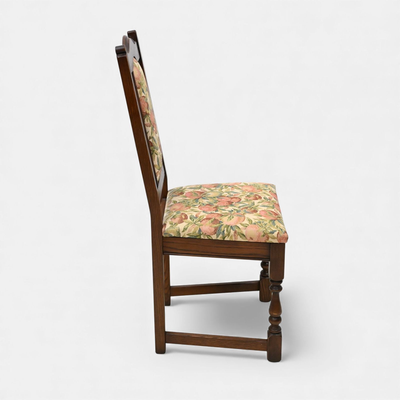 4 Old Charm Dining Chairs Lancaster Oak Tudor Brown Finish Free Uk Delivery* photo vinterior