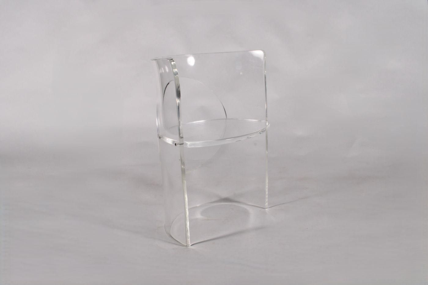 photo buy Rare And Beautiful Lucite & Wenge Desk Attributed To Danish Designer Poul Nørreklit * Free Uk Delivery
