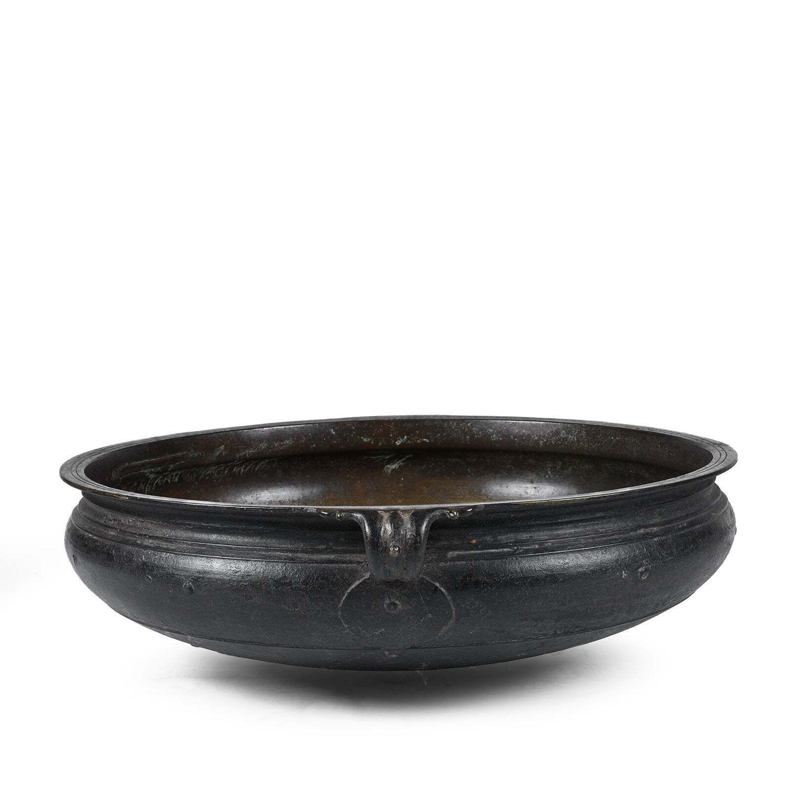 Bronze Urli From South India   19th Century photo furniture