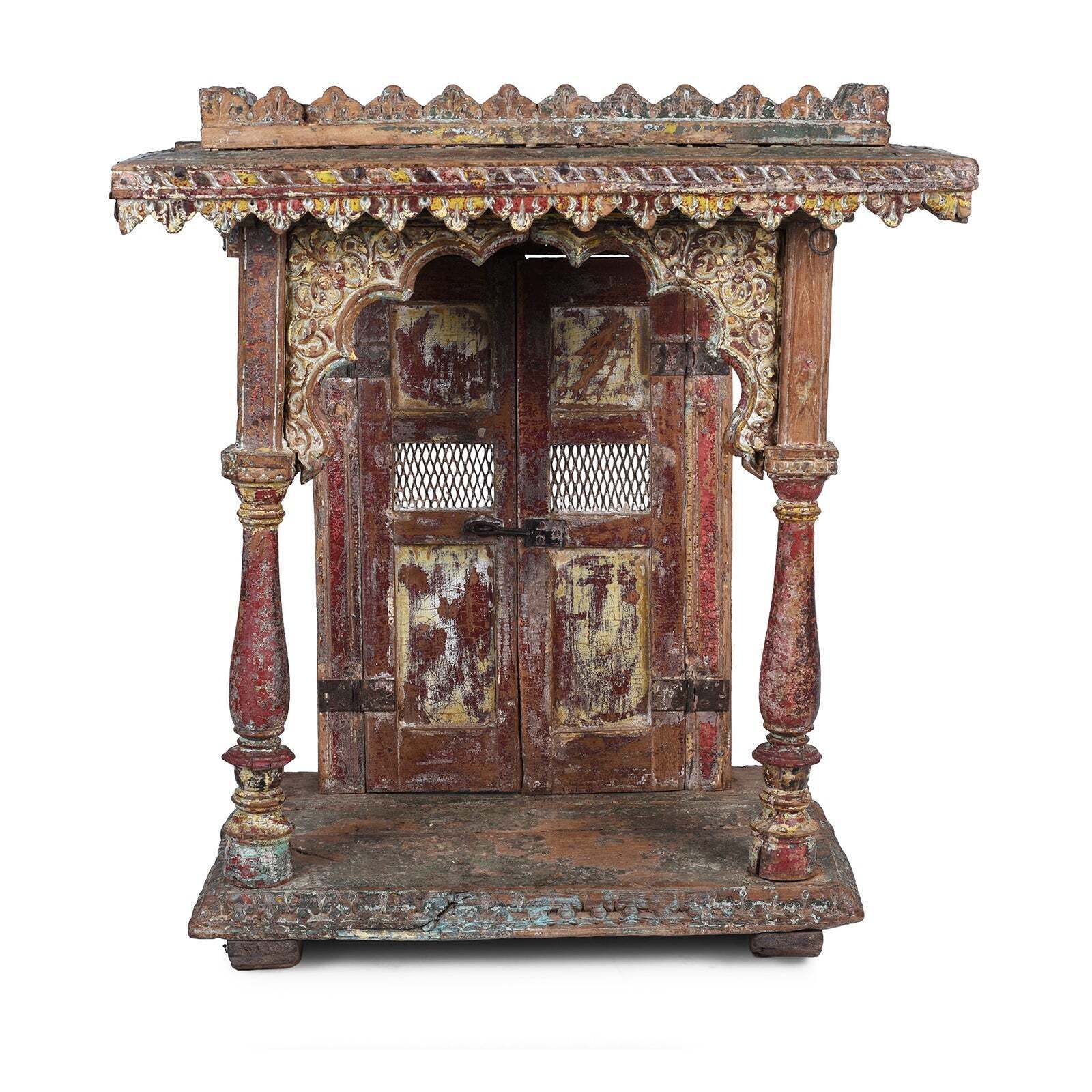 Painted Gujarati House Shrine   Early 19th Century