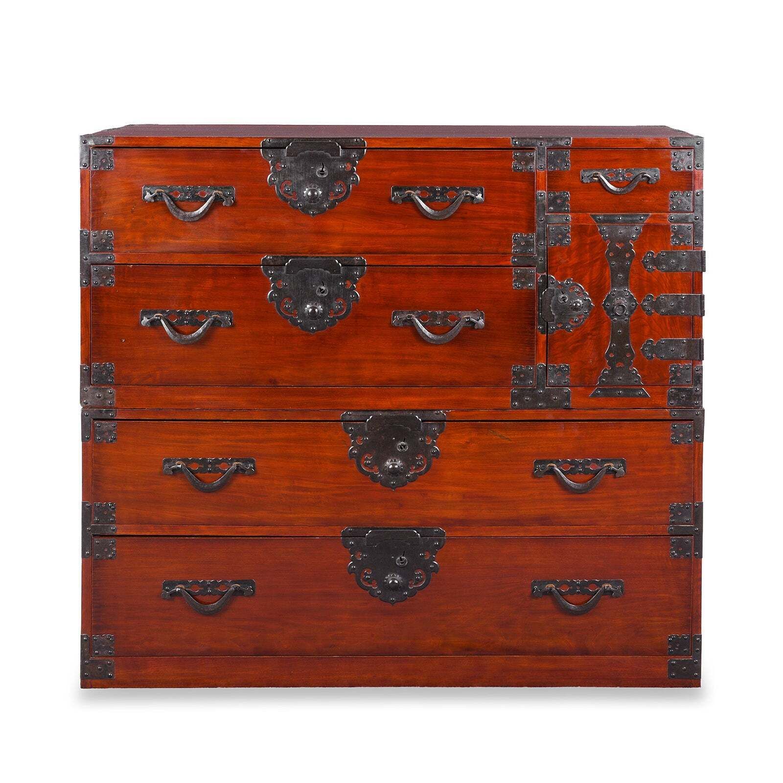Japanese Isho Kasane Dansu   Meiji Era photo furniture