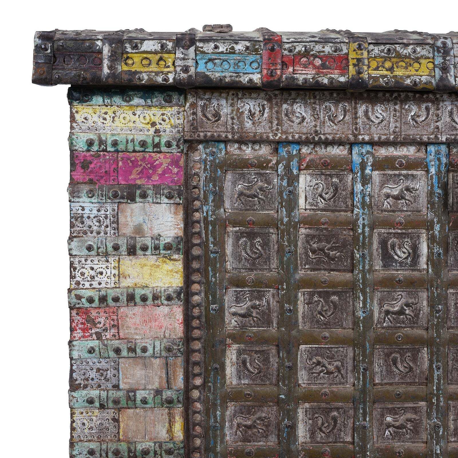 Painted Pithara Console Chest   19th Century photo buy