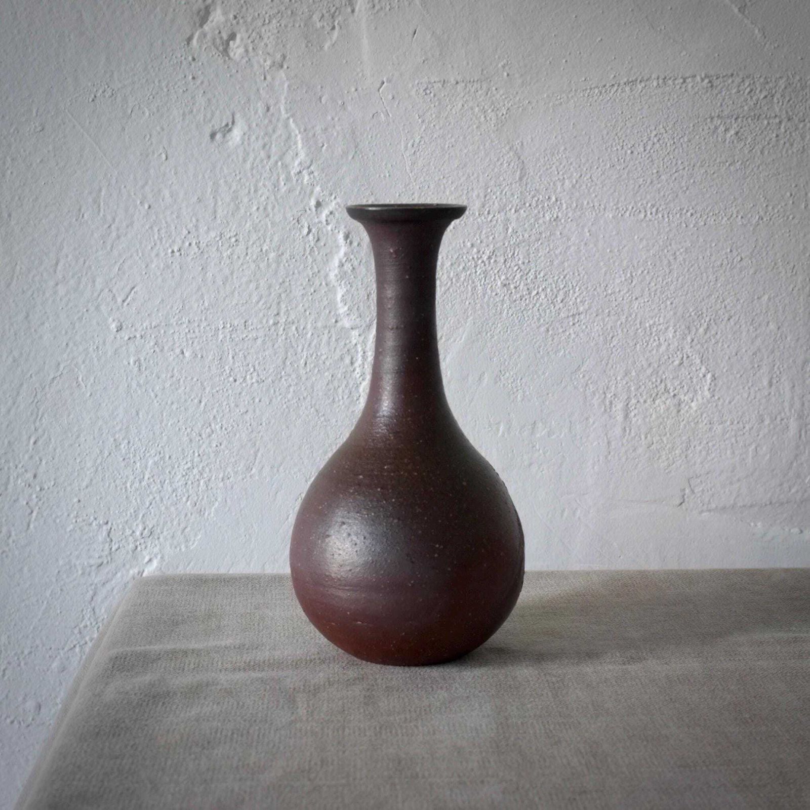 Home Decor 2 Wabi Sabi Stoneware Vases | Japan | 20th Century photo