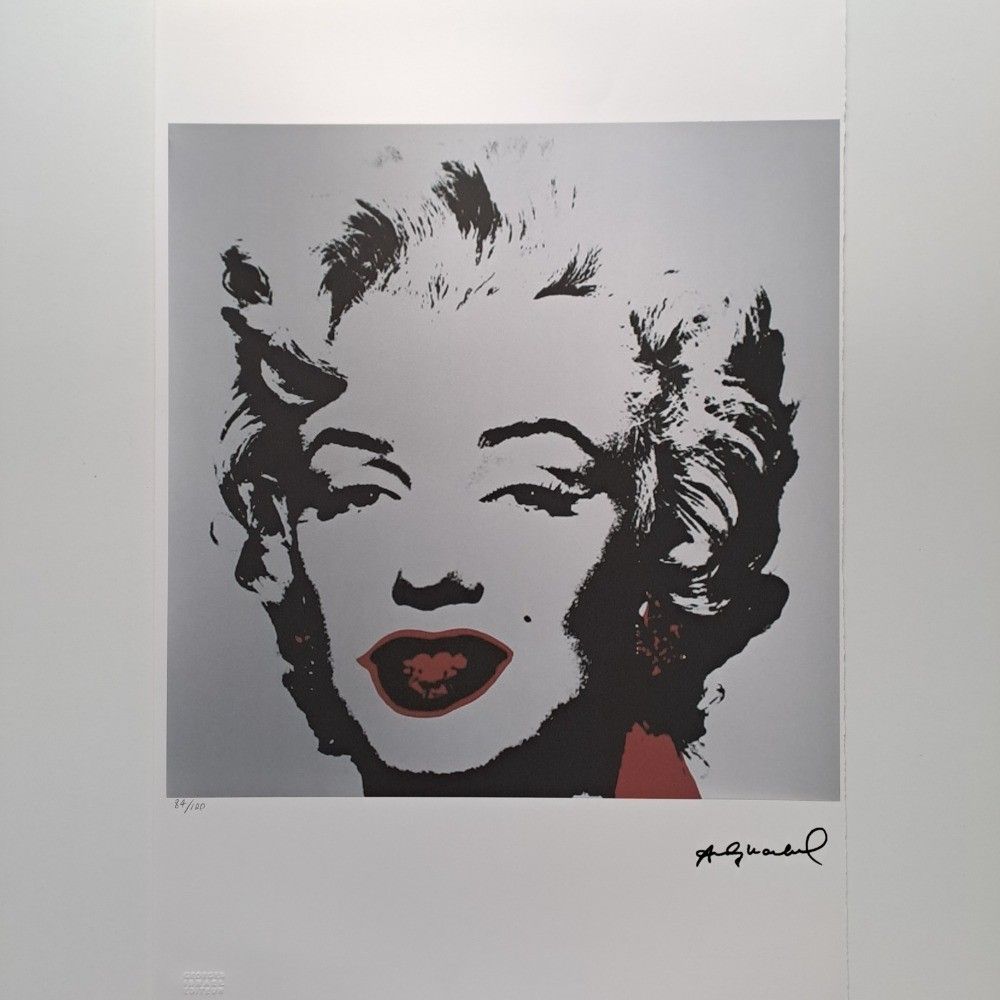 Andy Warhol — Marilyn Monroe (Signed Lithograph), With Leo Castelli Gallery Certificate Of Authenticity photo furniture