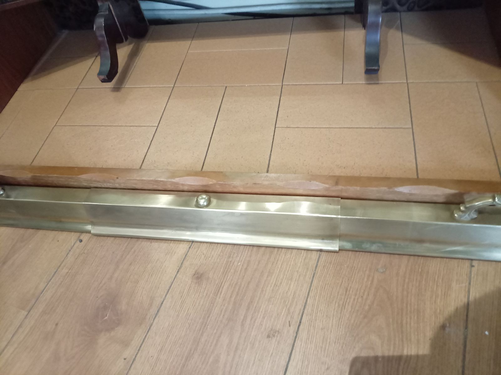 Fire Fender: Beautiful Adjustable Antique Style. Free Delivery! Ref 5371 photo for sale