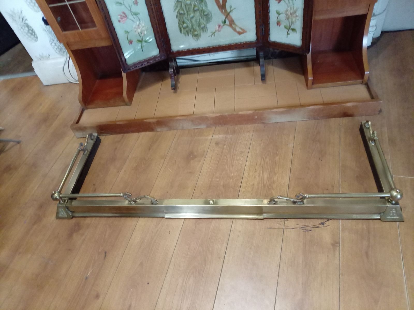 Fire Fender: Beautiful Adjustable Antique Style. Free Delivery! Ref 5371 photo buy
