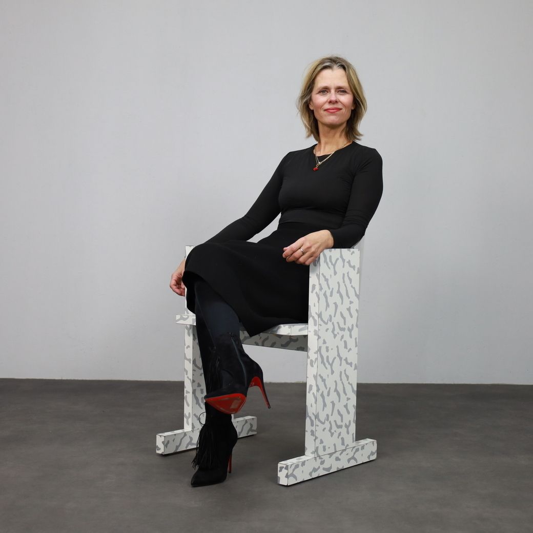 Teodora Chair By Ettore Sottsass, 1986 photo for sale
