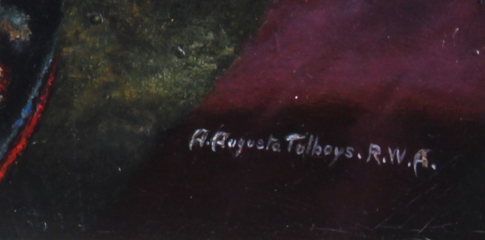 Antique Painting By Agnes Augusta Talboys Of Persian Kittens  19th C photo vintage