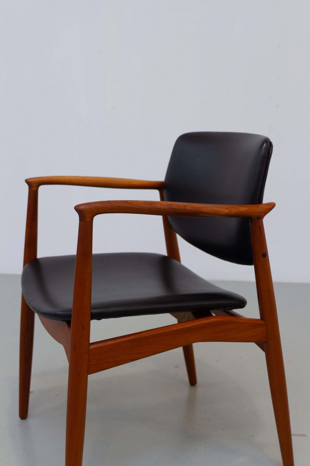 Danish Teak Captain's Chair By Erik Buch For ørum, 1960s. photo buy