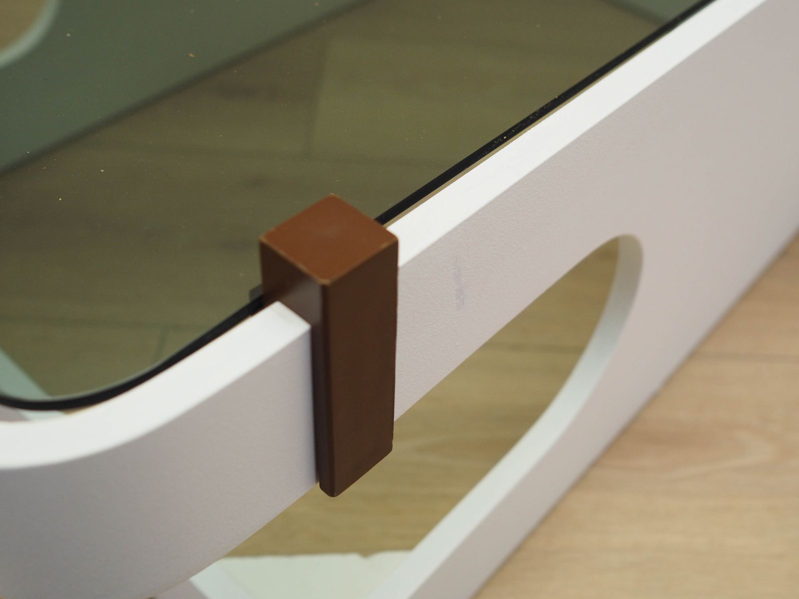 photo for sale Glazen Salontafel, Italiaans Design, Jaren 1970, Vervaardigd In Italië