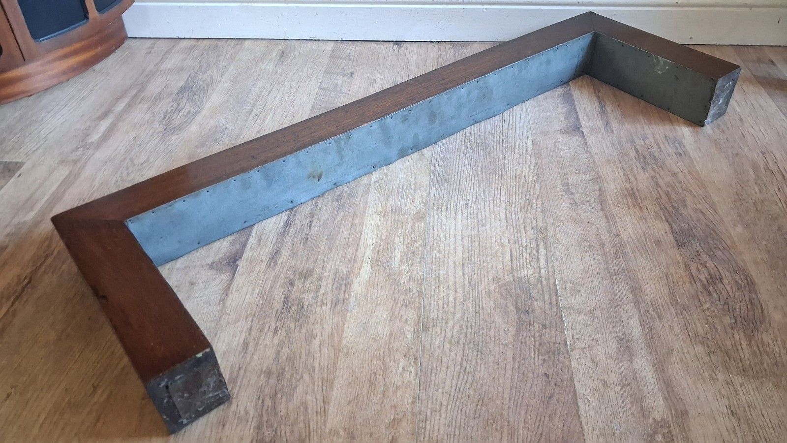 Delightful Original Art Deco 1930's Solid Oak Fireplace Fender /Guard photo buy