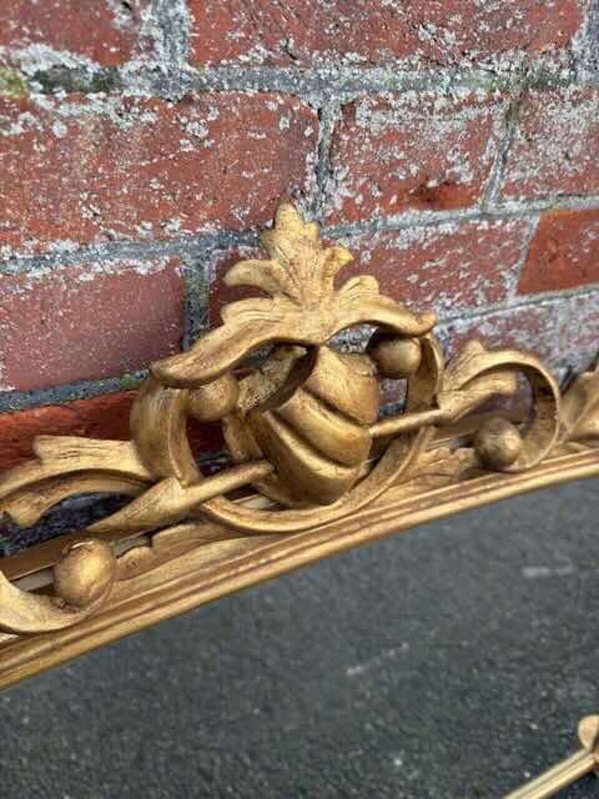 A Delightful Sizes Antique English 19th C Arched Top Gilt Overmantle Mirror. photo Home Decor
