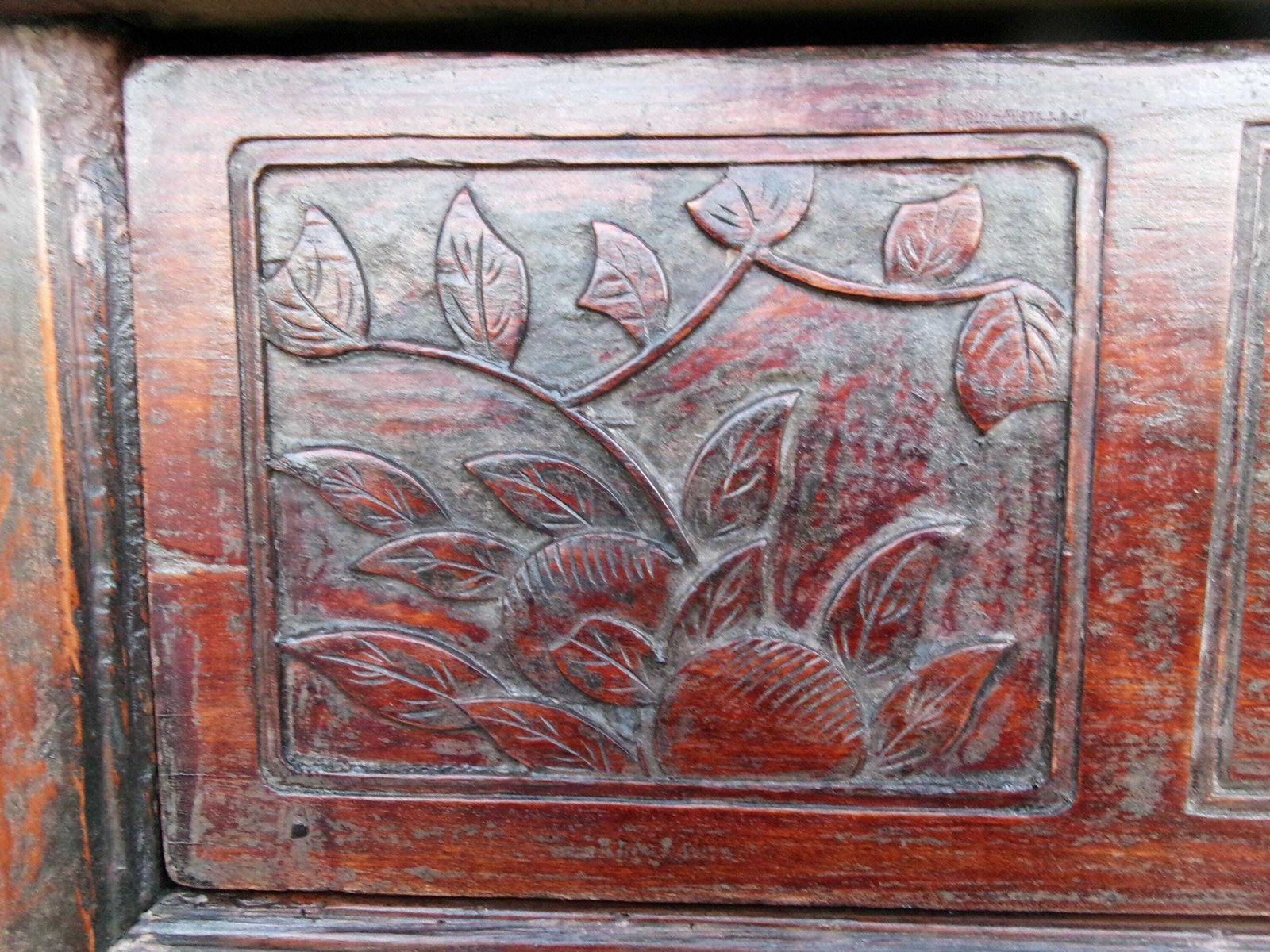 Antique Chinese Altar Table, C1830s, Auspicious Carvings, Large Oriental Asian Temple Table, Gong An photo vintage
