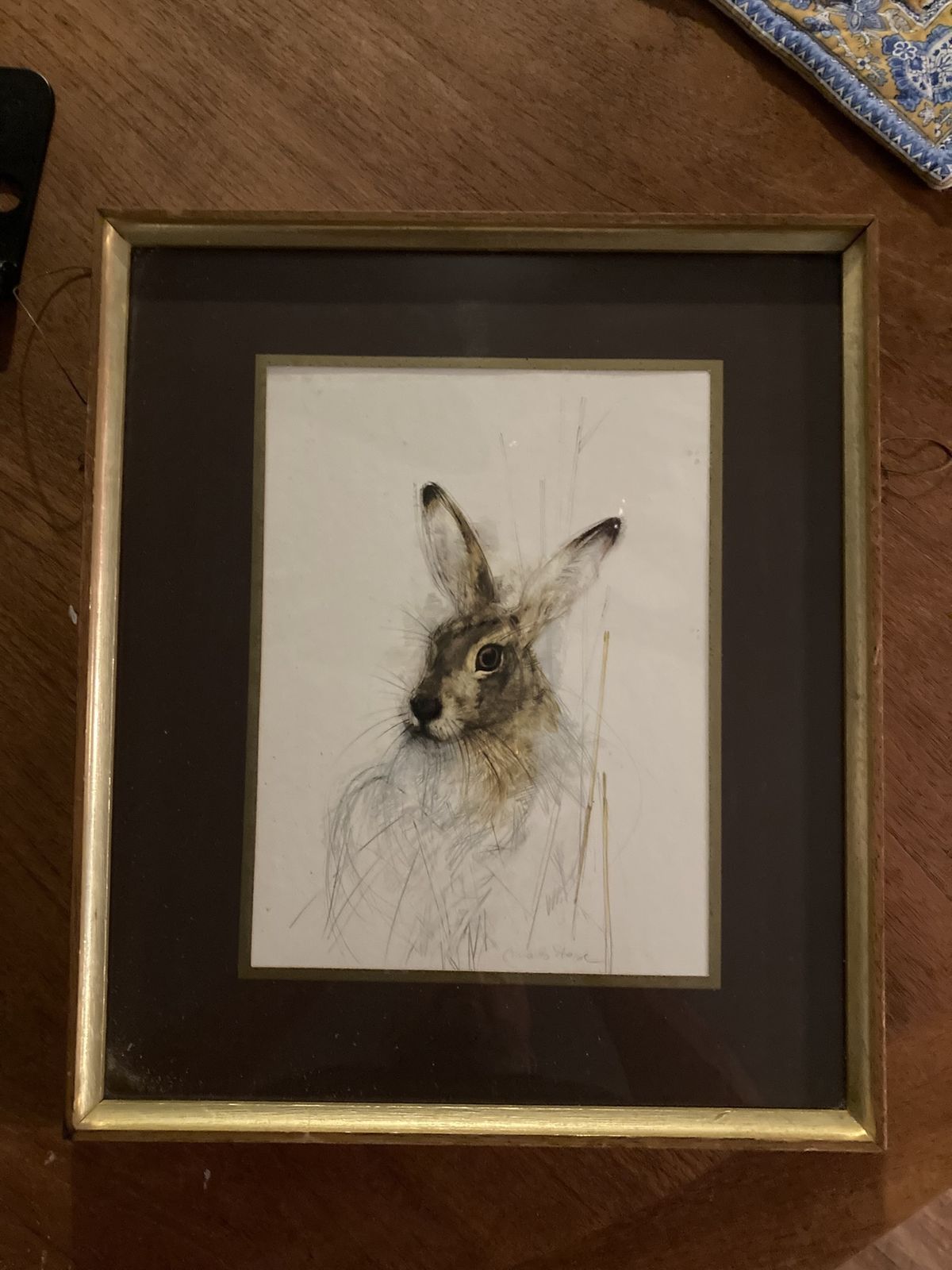 Print Of A Hare By The Acclaimed Danish Artist And Illustrator Mads Stage photo 120.0