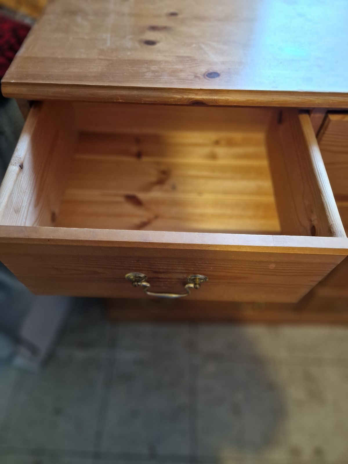 Chest Of Draws  Solid Pine, 21st Century photo for sale
