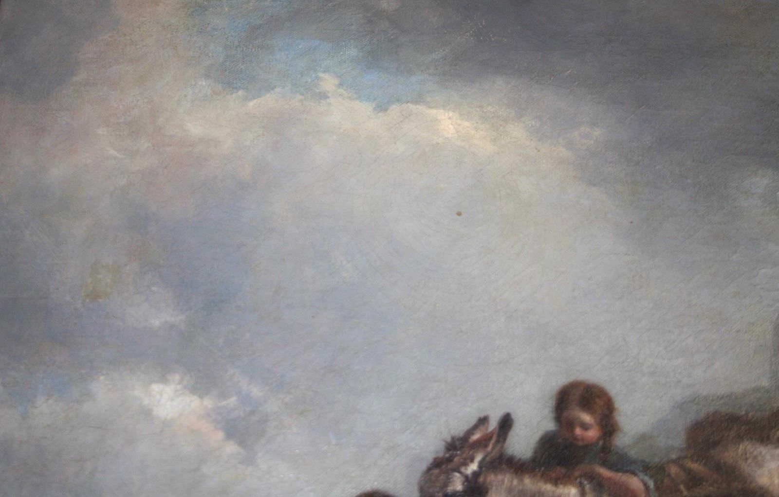 Oil Painting Joseph Paul Pettitt & George Young "Mussel Gatherers On The South Coast" Matte photo vinterior