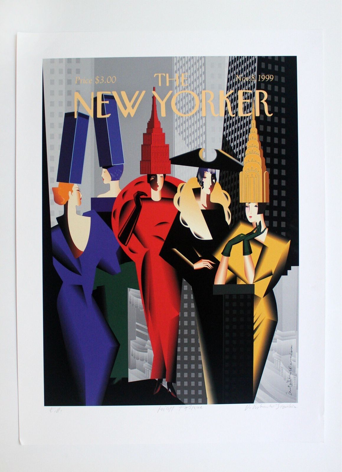 The New Yorker, 1999, 1990s, Vintage photo Art