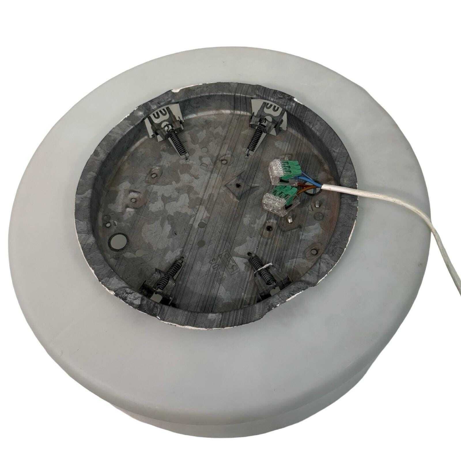 Rzb Italy   Ceiling Mounted (Or Wall Mounted) Lamp   Sconce   Midcentury Modern   Frosted Glass photo buy