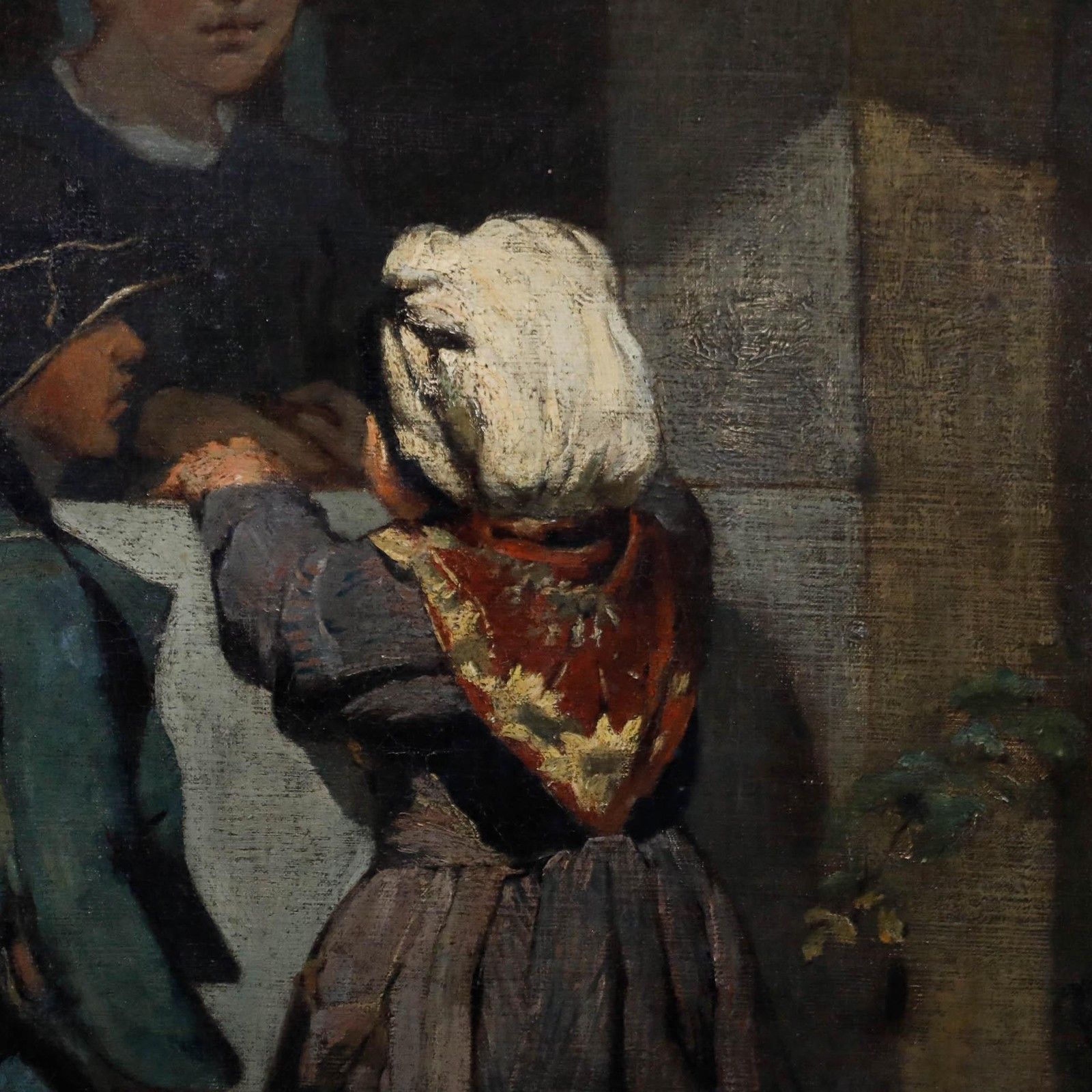 Armand Doré (1824–1882) French School 19th Century Oil, Mother And Children photo Art