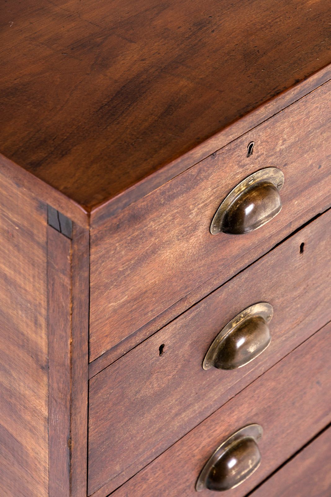 English Bank Of Drawers, 1930s photo vintage