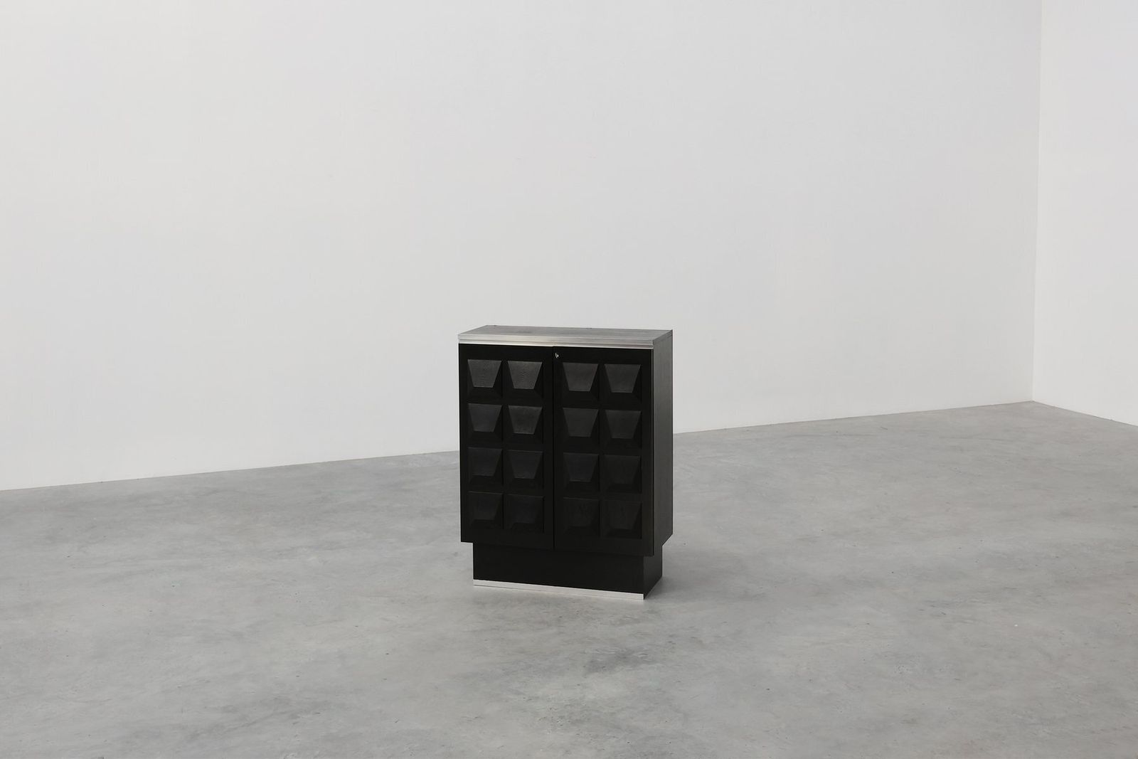 photo for sale Mid Century Brutalist Cabinet, Belgium, 1970s