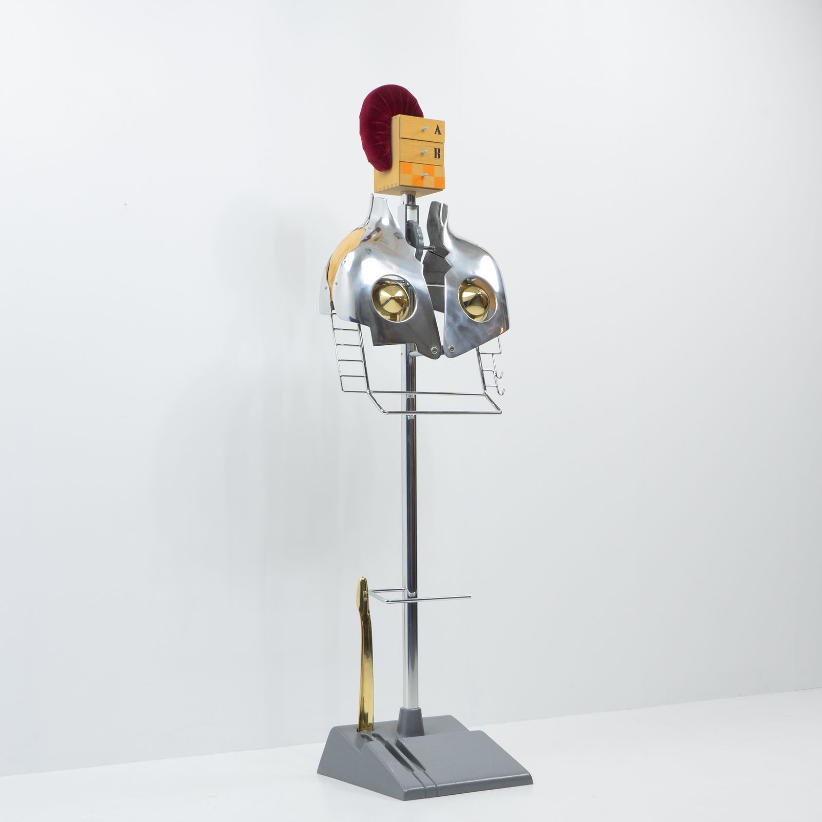 Surrealistic Design Gaston Valet Stand By Marc Sadler For Boffi, Italy 1990s photo Furniture