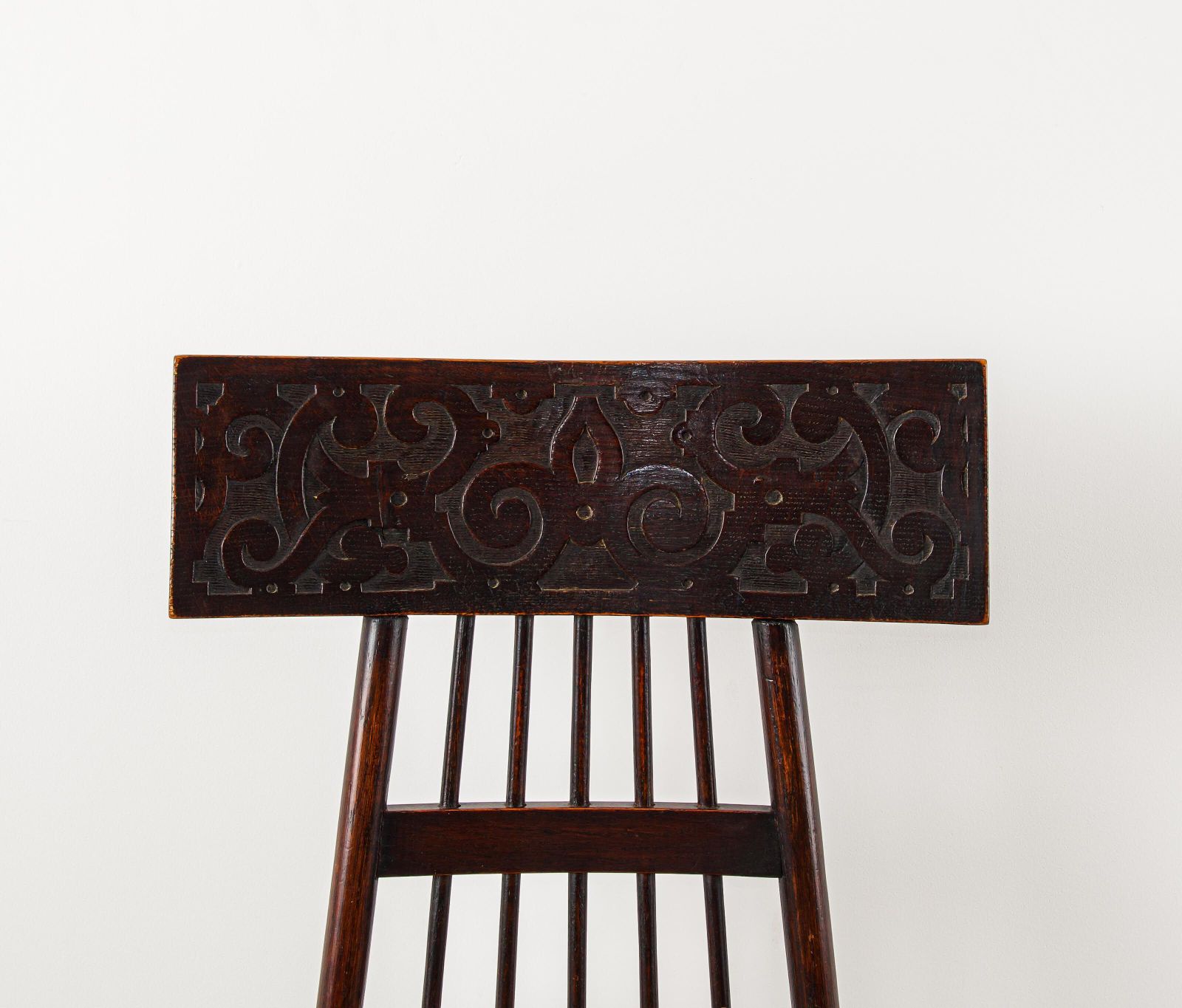 Liberty & Co Arts & Crafts Oak Chair, England C1900 photo for sale