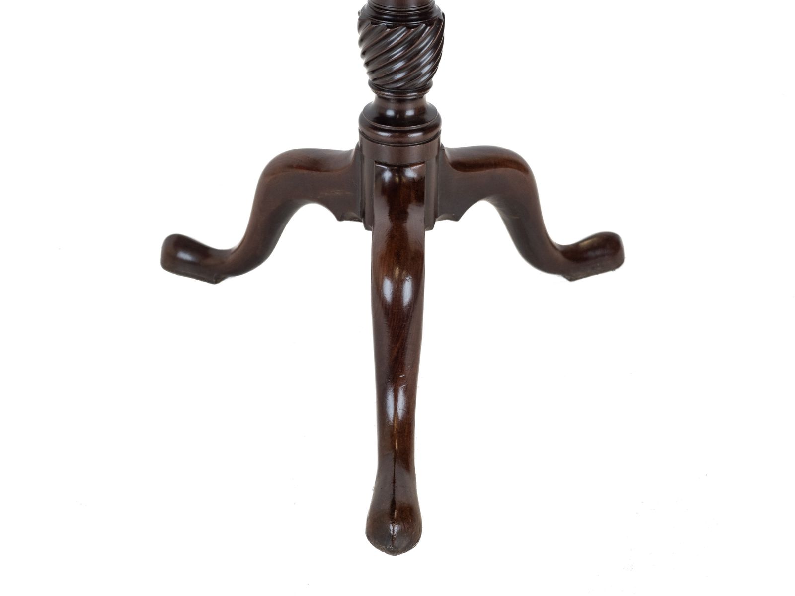 George II–III Period Mahogany Birdcage Tripod Supper / Wine Table, C.1760 (Georgian, 3rd Quarter 18th Century) photo for sale