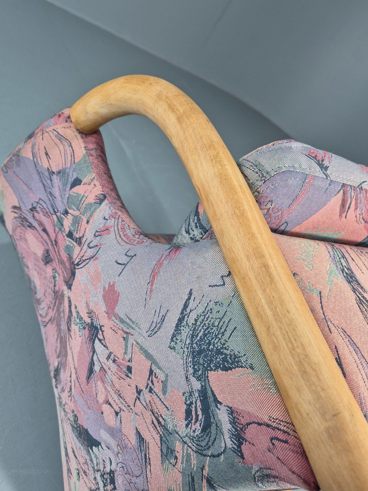 photo vintage Vintage Tub Chair Stouby Multicoloured Danish Retro 1980s Eb11347 Mnor