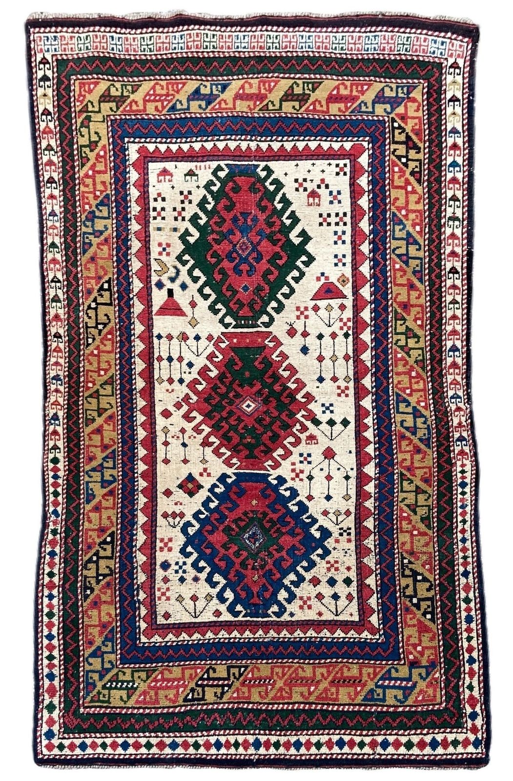 Antique Caucasian Kazak Rug 1.82m X 0.97m