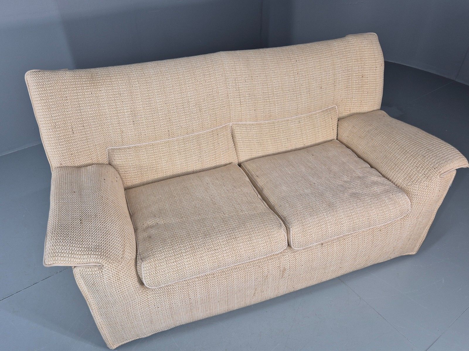 Afra And Tobia Scarpa For B And B Italia Two Seater  Lauriana 80s Eb11007 M2ss photo Furniture