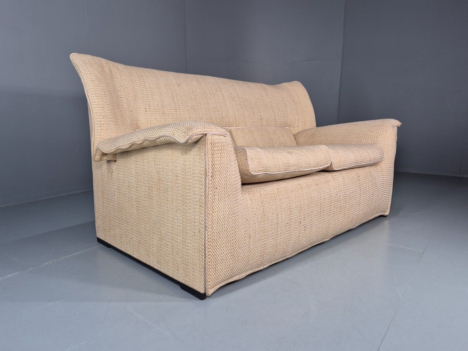 Afra And Tobia Scarpa For B And B Italia Two Seater  Lauriana 80s Eb11007 M2ss photo furniture