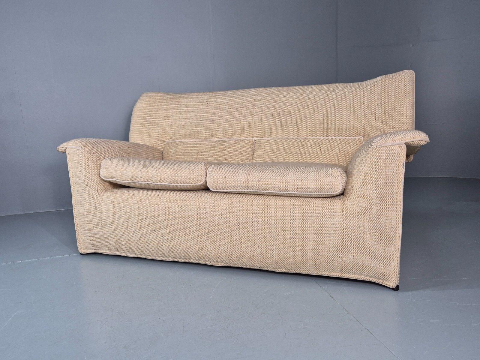 Afra And Tobia Scarpa For B And B Italia Two Seater  Lauriana 80s Eb11007 M2ss photo buy