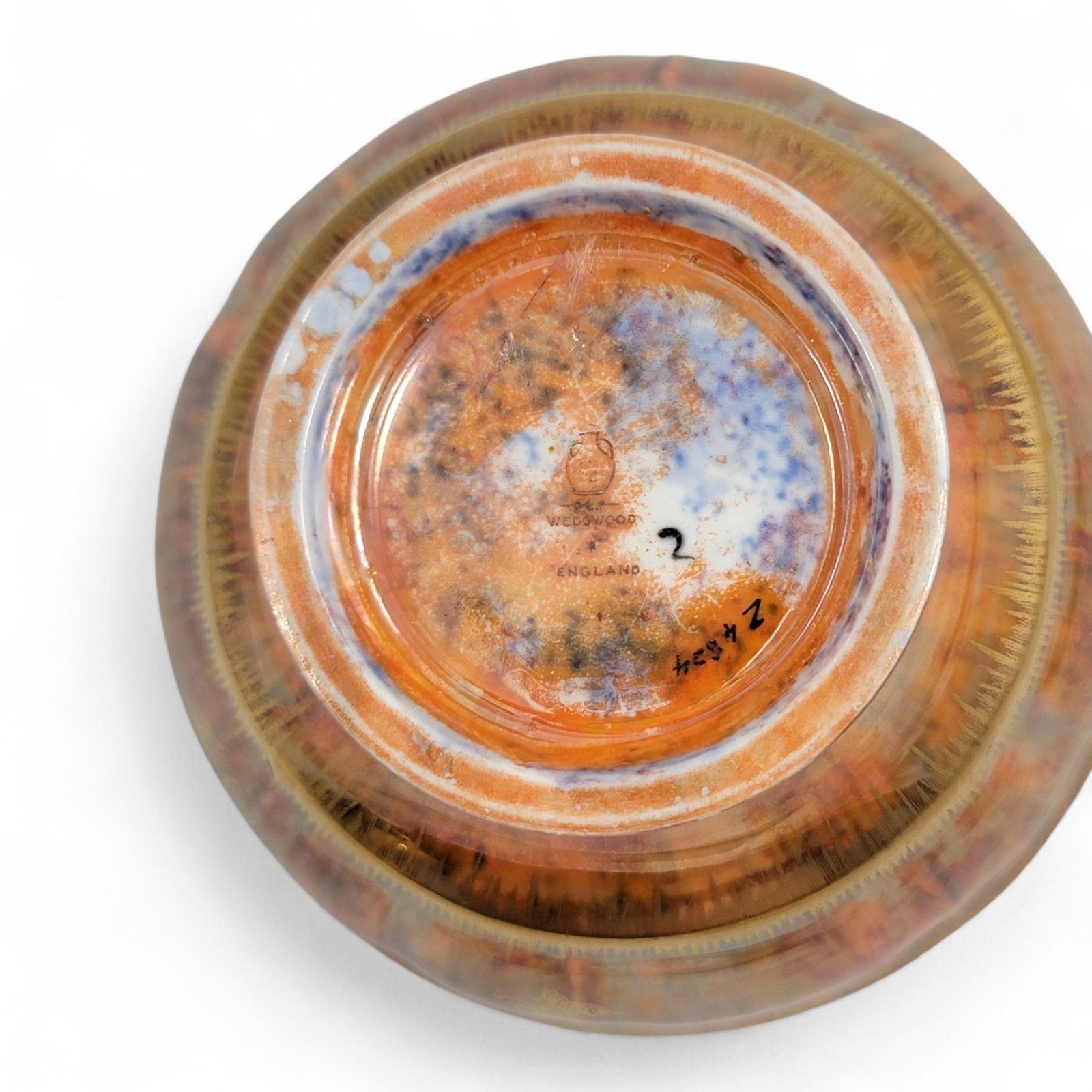 Antique Daisy Makeig Jones Wedgwood “Fairyland Lustre” Bowl (Z4824) C.1915 photo for sale
