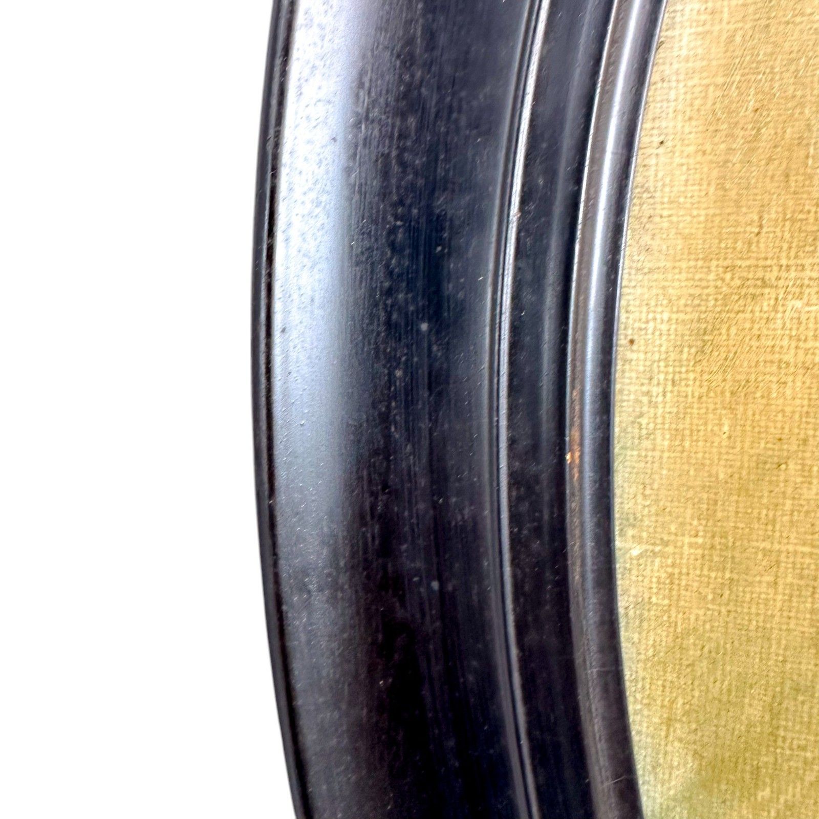 2000.0 “Childhood” 1930 Oil Painting By Bown Jones – Oval Ebonised Frame photo