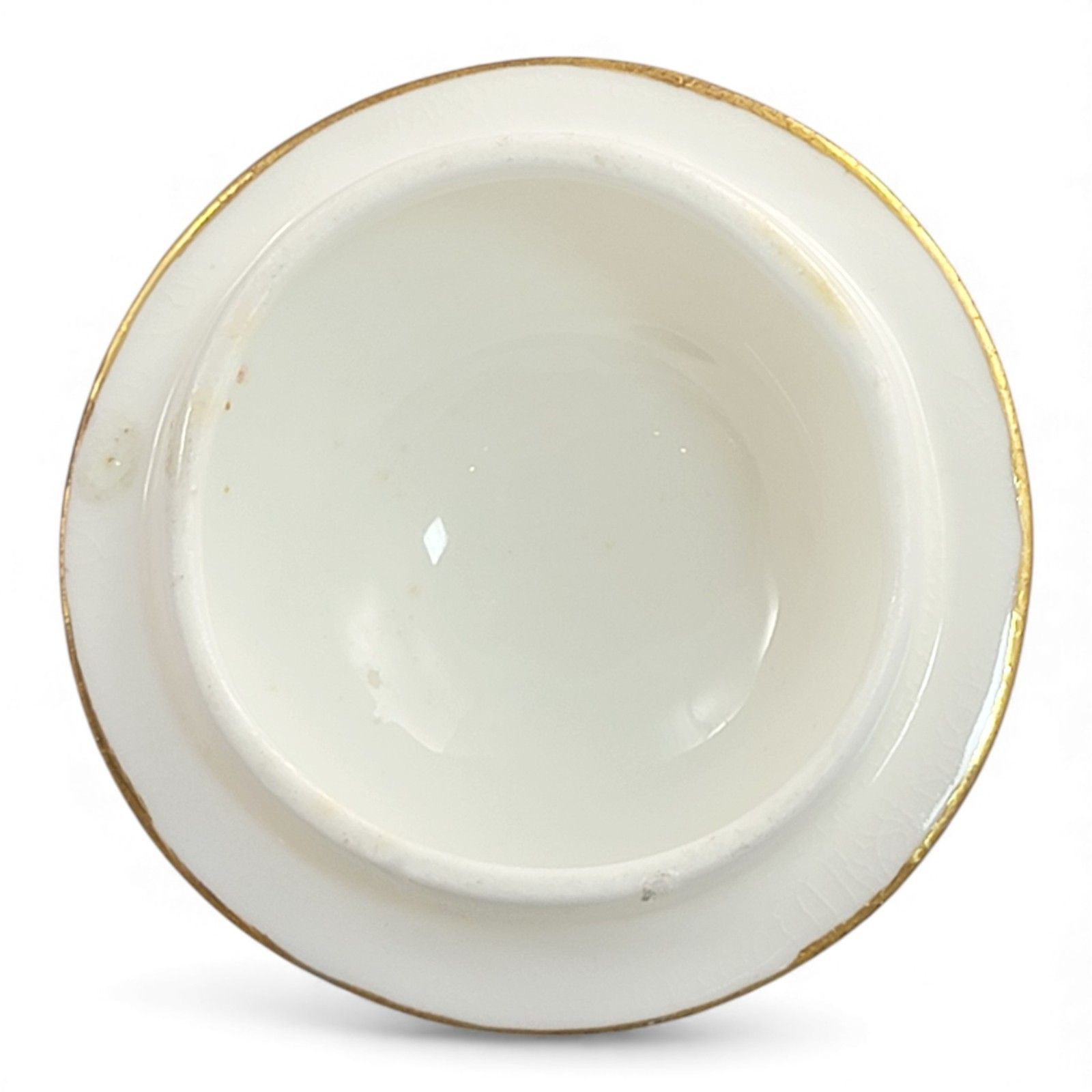 Home Decor Regency Coalport Porcelain Flower Encrusted Pot, Coalbrookdale Style, C.1815 photo