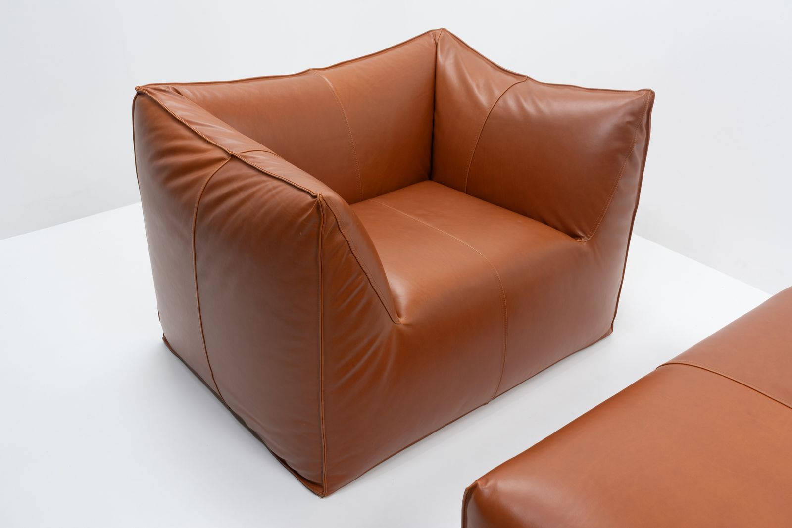Mario Bellini, Le Bambole Lounge Chair & Ottoman For B&B Italia photo 6500.0
