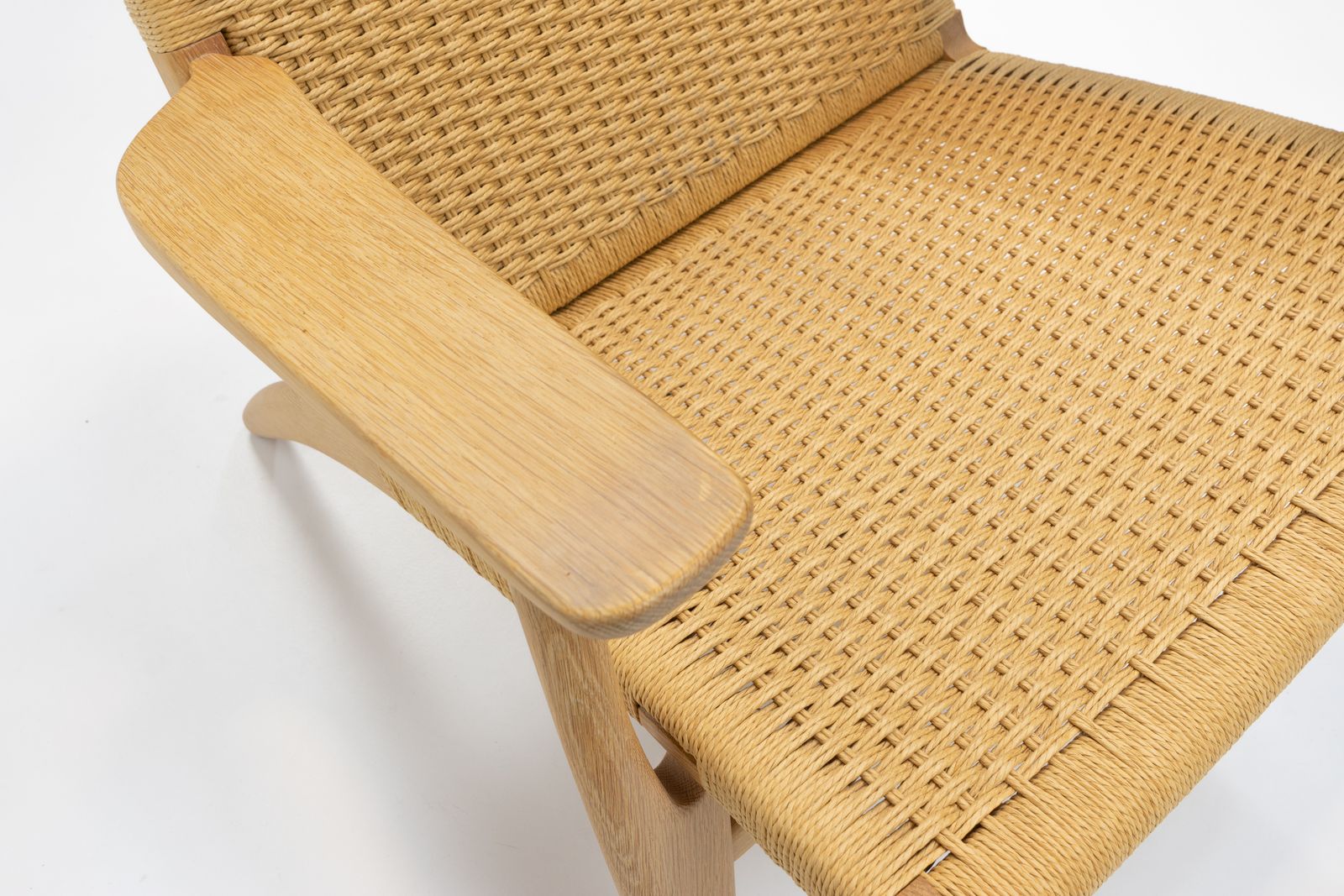 photo for sale Hans Wegner Ch25 Lounge Chair For Carl Hansen