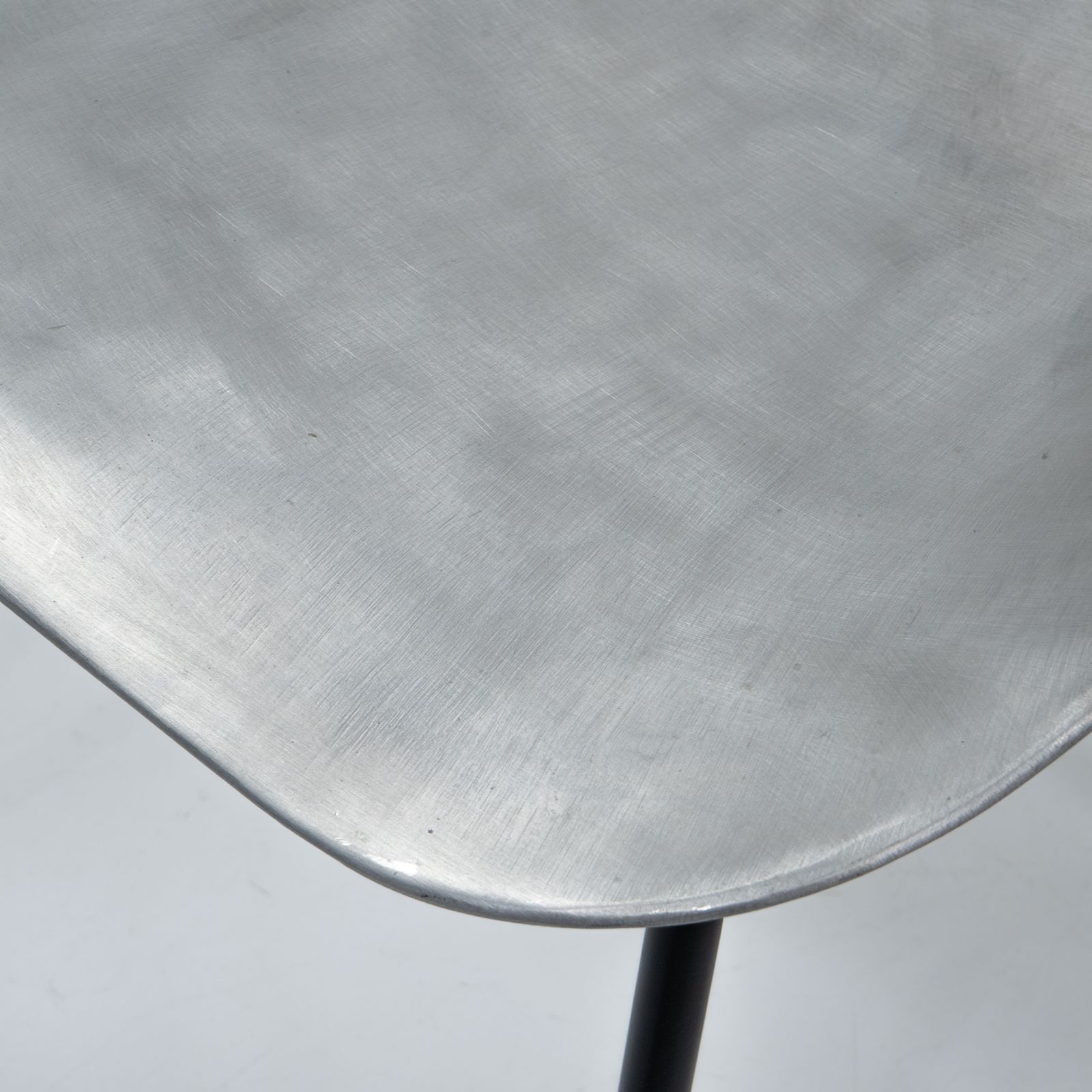 photo furniture Aluminum Tonneau Chair By Pierre Guariche For Steiner, 1950s