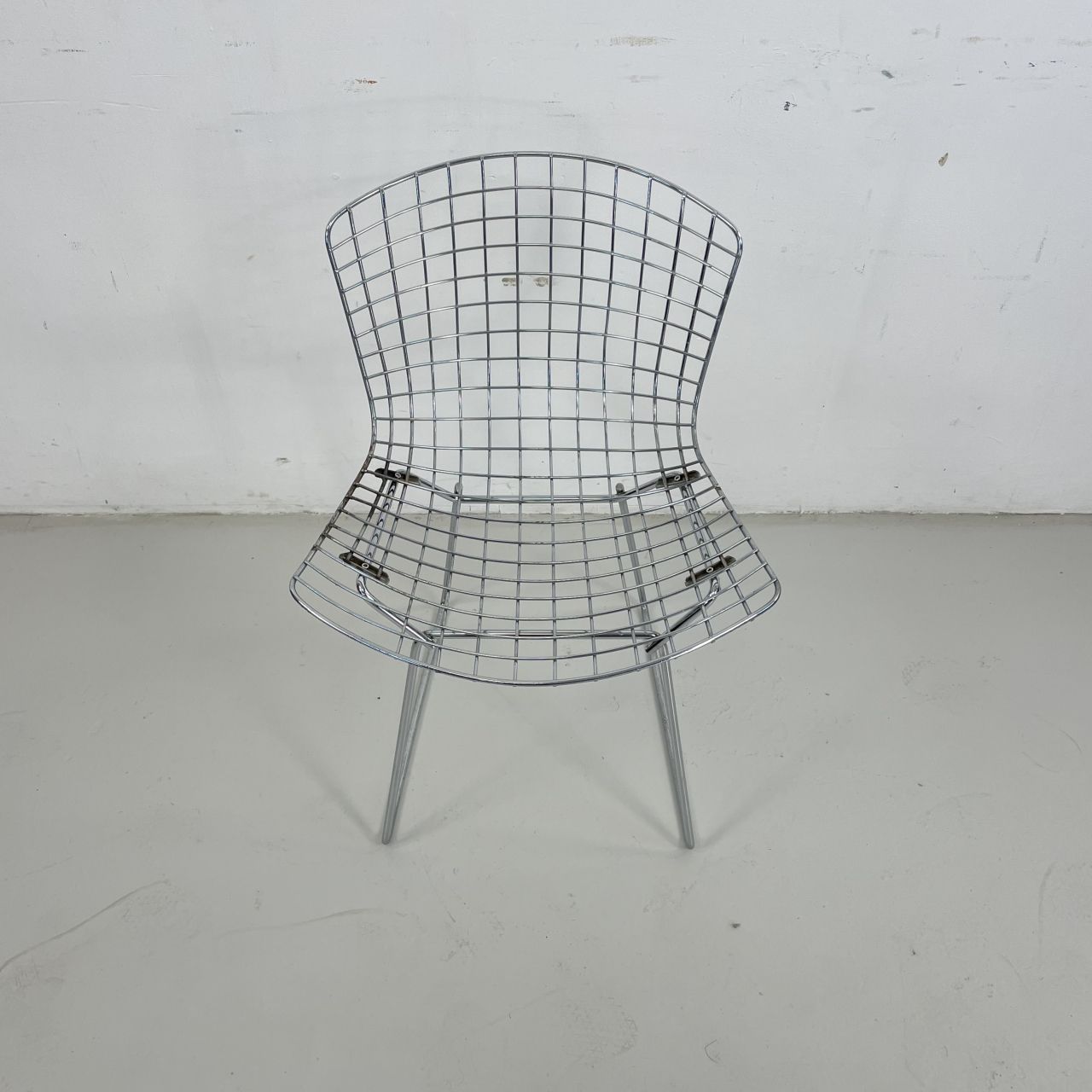 Bertoia Side Chair In Chrome, 1950s photo for sale