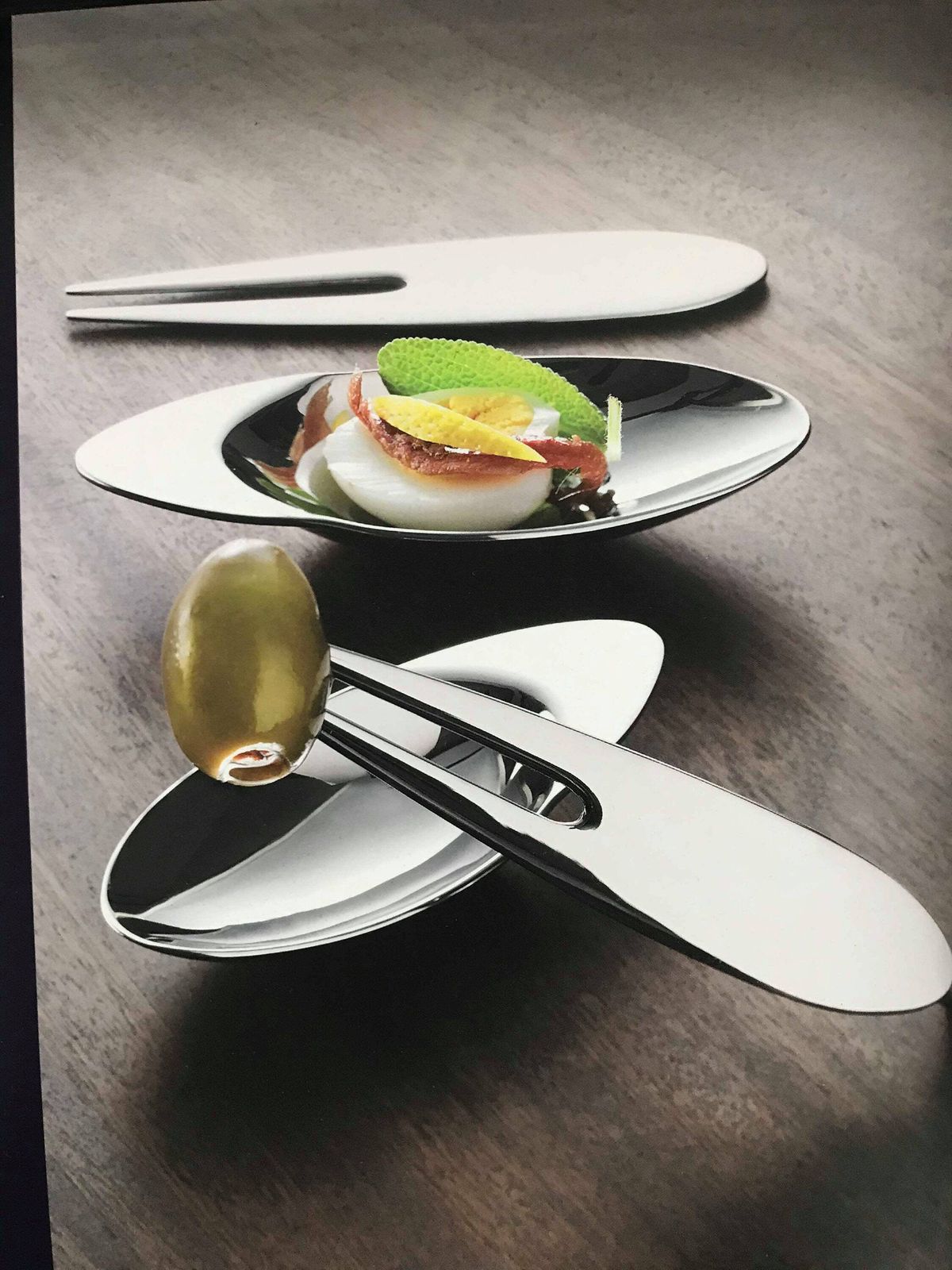 Gense Appetize Roestvrij Stalen Hapjesset: Scandinavisch Modernistisch Design photo 192.0