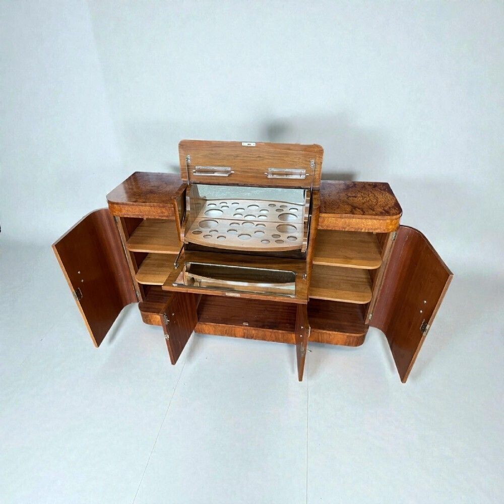 Art Deco Cocktail Cabinet / Sideboard By Harry And Lou Epstein photo 2950.0