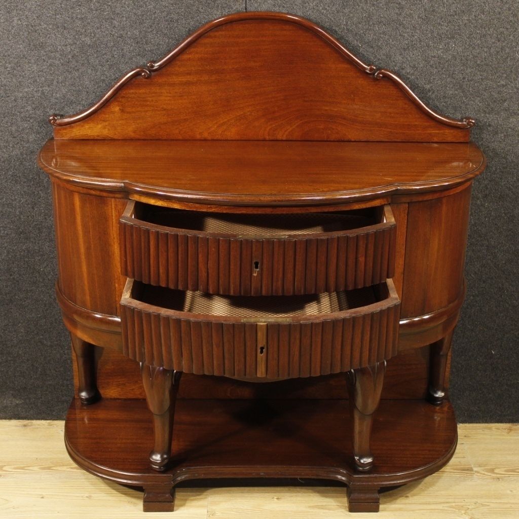 Commode In Mahogany Wood From 20th Century photo vintage