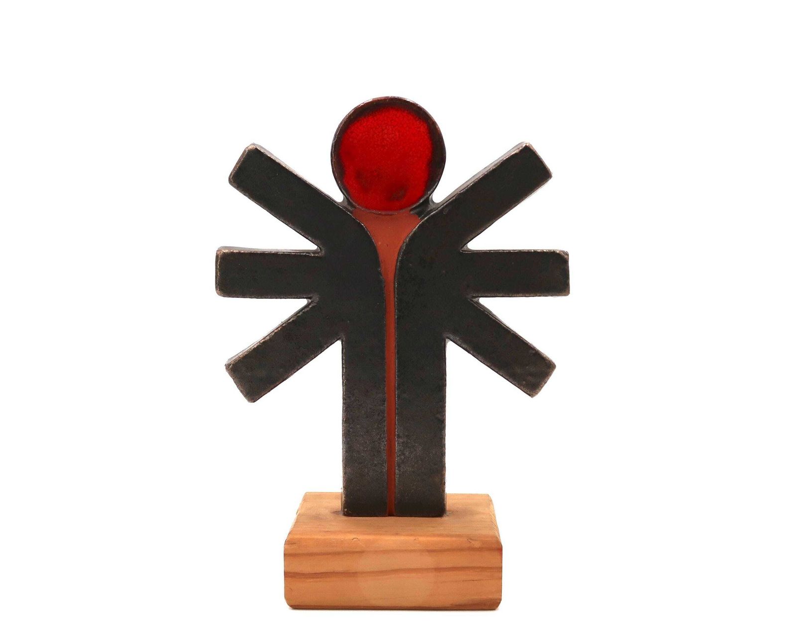 Ceramic Sculpture By Or In The Manner Of Amphora Perignem, 1960s / Belgium, Statue, Elisabeth Vandeweghe, Home Decor