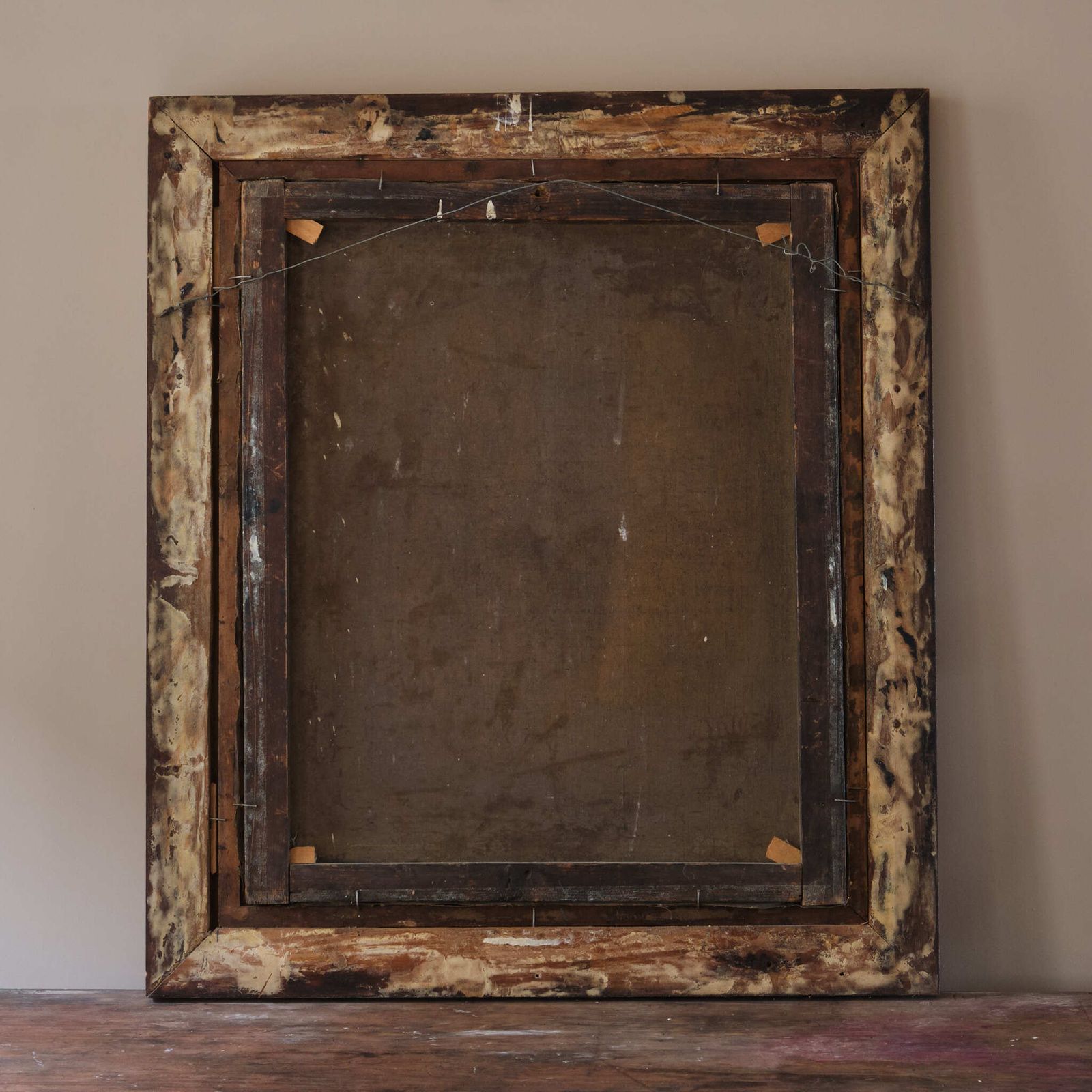 Early 19th Century Naive Oil On Canvas. photo 995.0