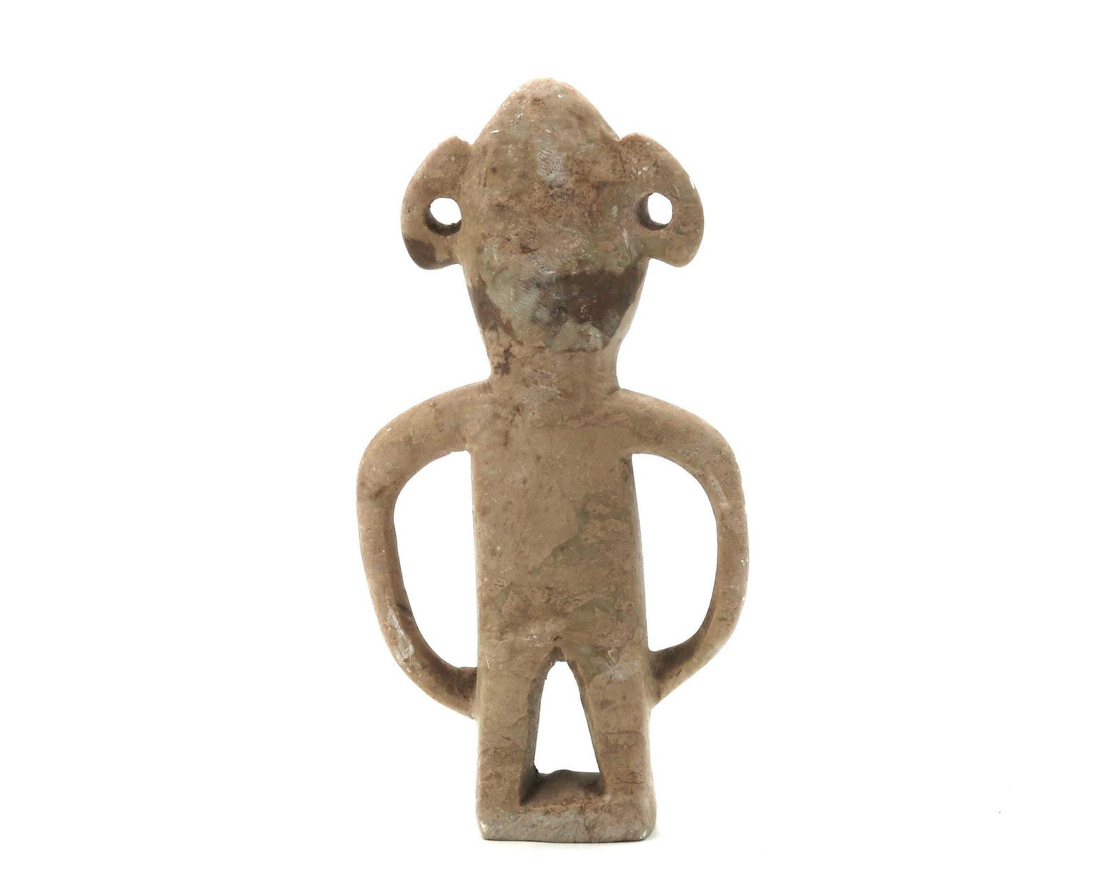 Moroccan Carved Stone Sculpture, Man Standing With Hands On Hips, 1970s / Home Decor, Folk Art, Morocco, Home Decor photo vinterior